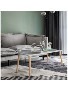 Stílusos skandináv kávézó asztal, 100 cm