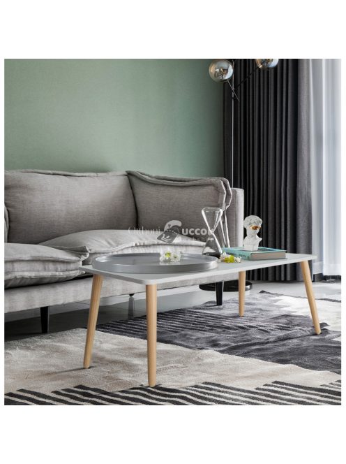 Stílusos skandináv kávézó asztal, 100 cm