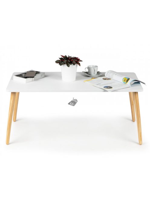 Stílusos skandináv kávézó asztal, 100 cm