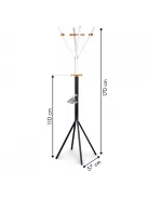 Divatos Ruhafogas ruhatartó állvány - Praktikus öltönyfogas - Ruhaakasztó állvány - Ruhafogas szett