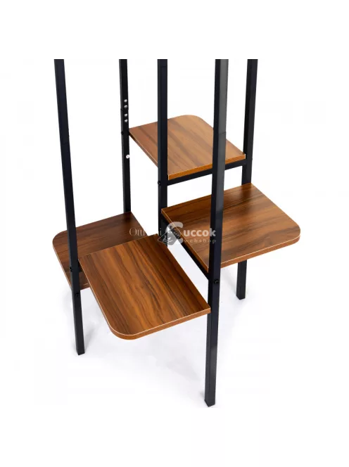 Akaszós polc, ruhásszekrény állvány, könyvespolc, szekrény