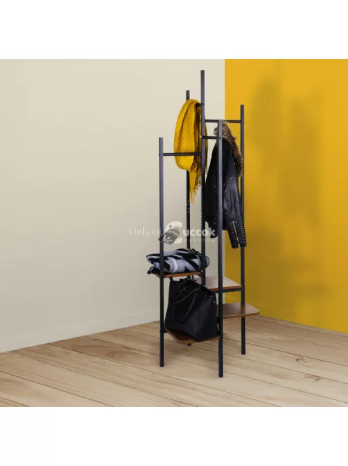 Akaszós polc, ruhásszekrény állvány, könyvespolc, szekrény