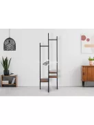 Akaszós polc, ruhásszekrény állvány, könyvespolc, szekrény