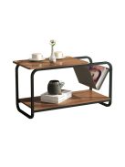 Két szintes modern loft kávézóasztal ModernHome - design, modern, loft, kávézó, asztal, 2 szint, otthon, bútor, stílus