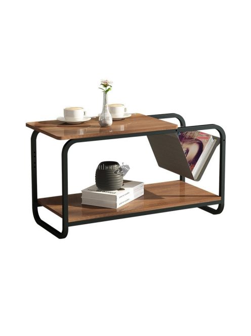 Két szintes modern loft kávézóasztal ModernHome - design, modern, loft, kávézó, asztal, 2 szint, otthon, bútor, stílus