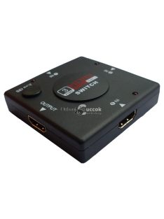 HDMI switcher elosztó 3 port HDMI switch
