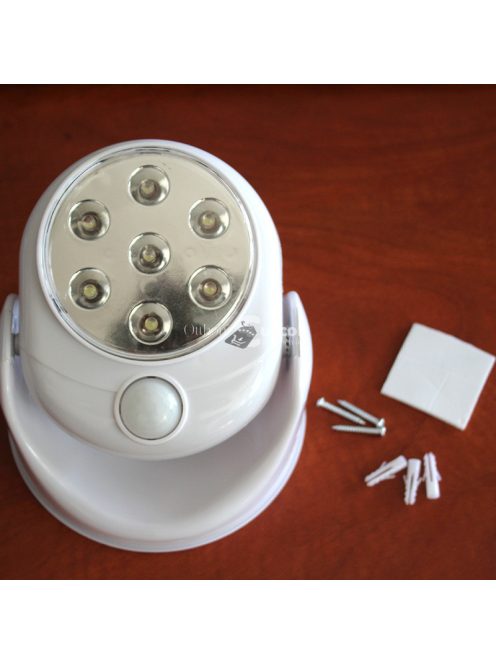 Mozgásérzékelő lámpa, LED relflektor, fali lámpa