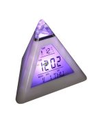 Színváltós piramis óra