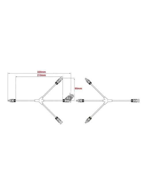 3 ágú Mc4 elosztó
