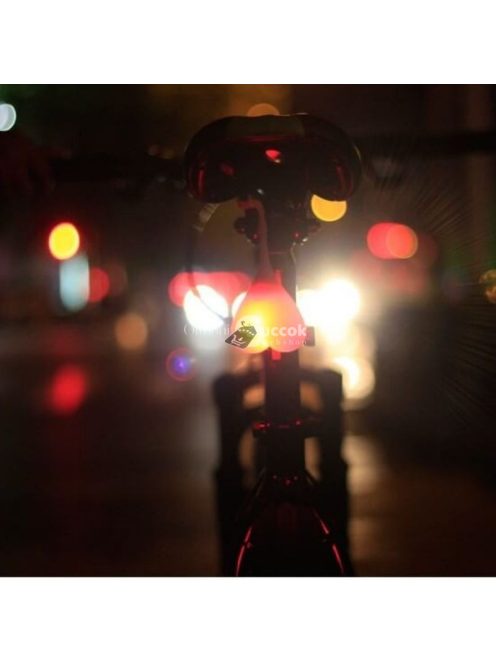 Tökös kerékpár hátsó lámpa