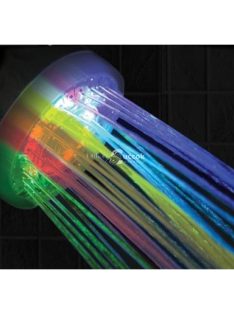Szivárvány LED zuhanyfej