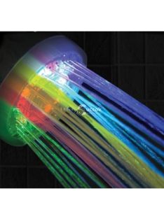 Szivárvány LED zuhanyfej