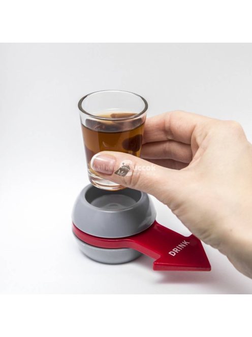 Pörgetős ivós játék