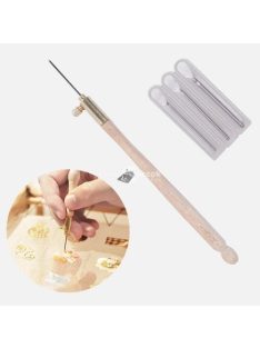 Hímzőtű cserélhető fejjel