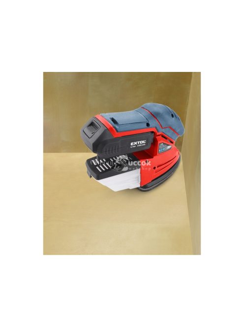 Extol Premium Akkus delta csiszoló