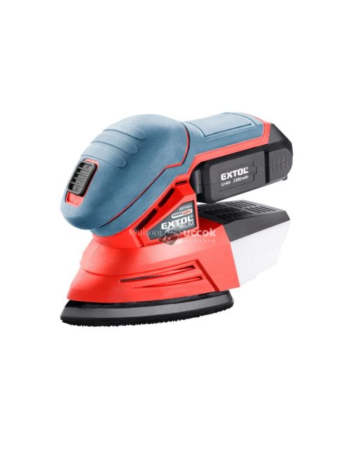 Extol Premium Akkus delta csiszoló