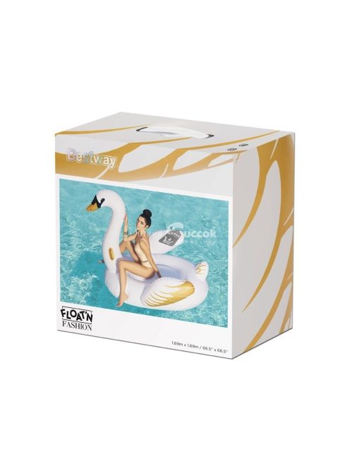 BESTWAY Luxury Swan úszó sziget hattyú 169 x 169 cm