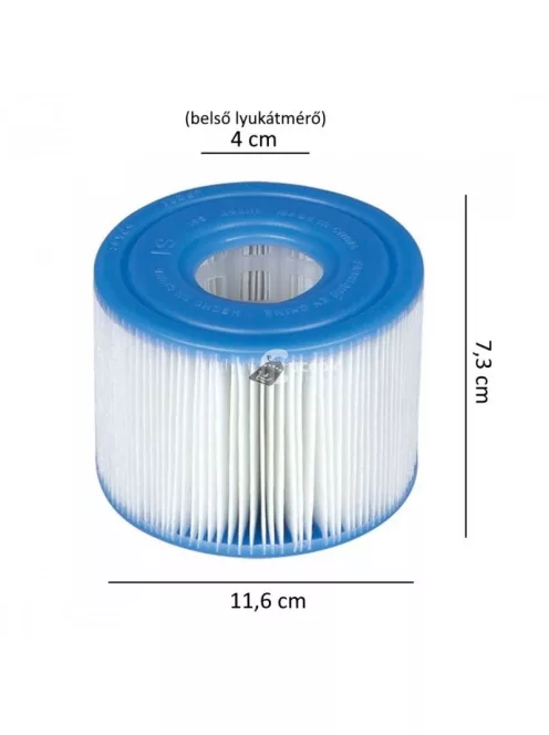 INTEX PureSPA jacuzzi S1 papírszűrőbetét csomag