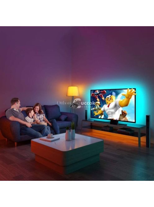 Univerzális USB LED szalag, TV háttérvilágítás, távirányítóval
