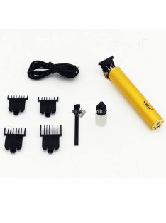   Voyager fém markolatú akkumulátoros precíziós hajnyíró és trimmelő készülék cserélhető fejekkel