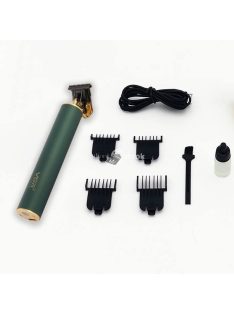   Voyager fém markolatú akkumulátoros precíziós hajnyíró és trimmelő készülék cserélhető fejekkel