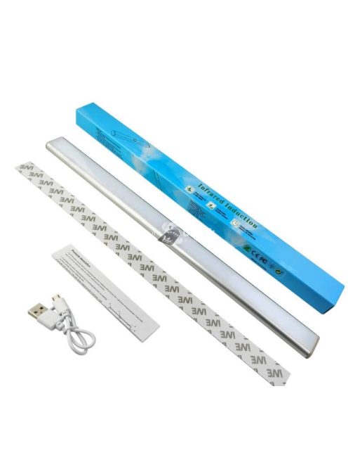 Töbfunkciós mágneses LED világítás mozgásérzékelővel, beépített akkumulátorral