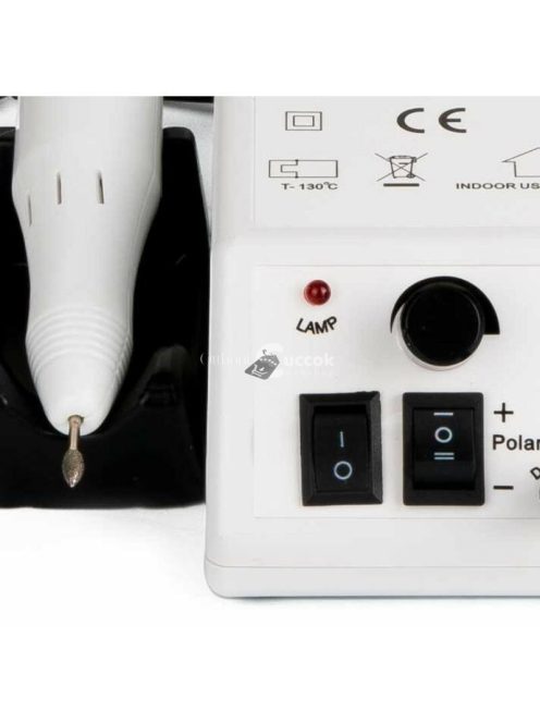 Szabályozható fordulatszámú manikűr és pedikűr szett csiszolófejekkel