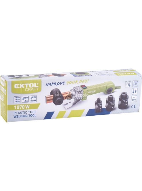Extol craft műanyagcsőhegesztő gép