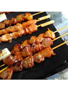 BBQ grill lap, tapadásmentes hőálló lap