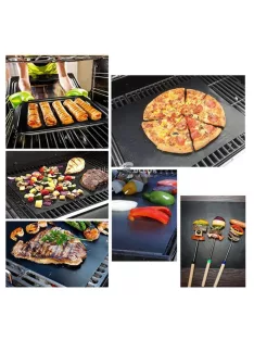 BBQ grill lap, tapadásmentes hőálló lap