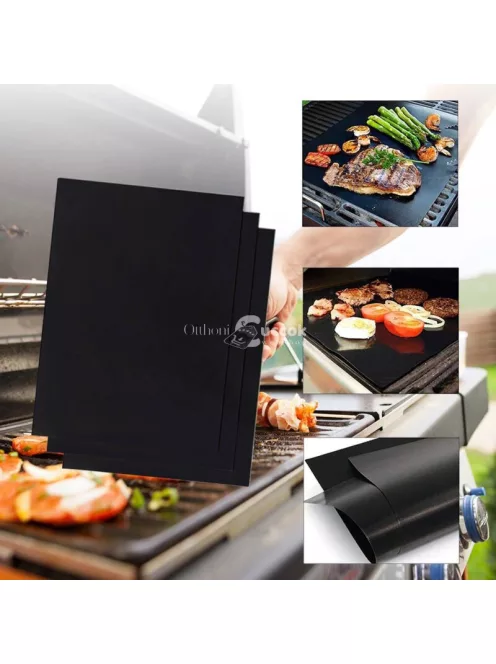 BBQ grill lap, tapadásmentes hőálló lap