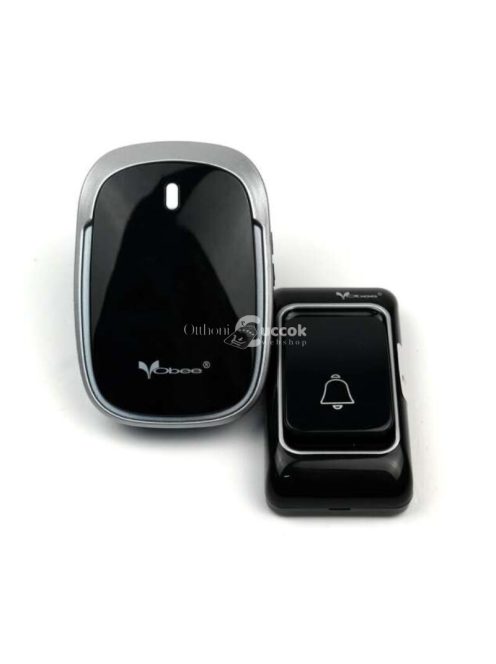 Fekete elegáns vezeték nélküli csengő