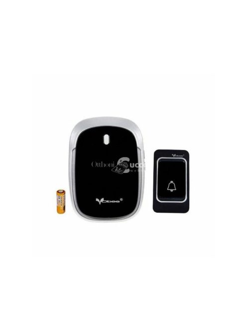 Fekete elegáns vezeték nélküli csengő