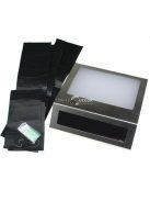 Napelemes házszámtábla LED háttérvilágítással