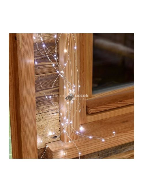 LED fényfüggöny - hidegfehér