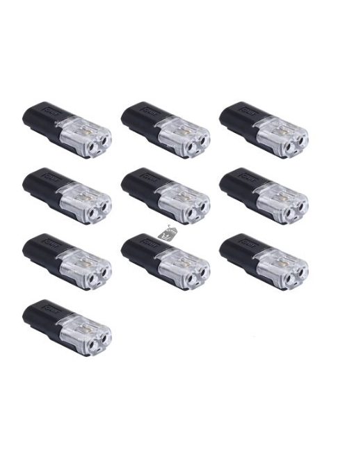 10 darabos gyorscsatlakozó készlet