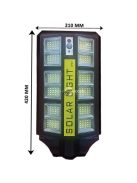 1200W napelemes utcai LED lámpa