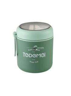 Rozsdamentes ételhordó termosz kanállal