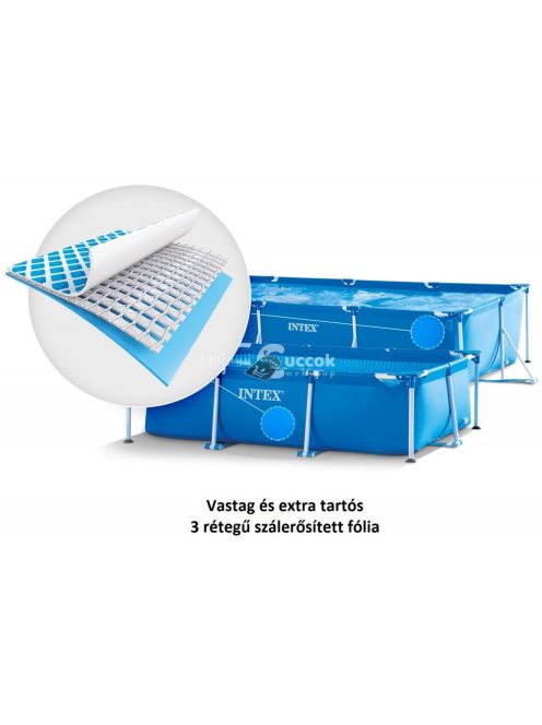 INTEX Metal medence 260 x 160 x 65 cm