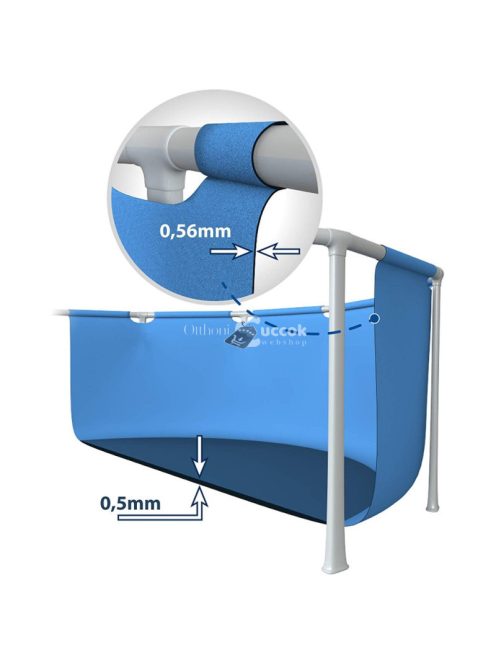 INTEX Metal medence 300 x 200 x 75 cm