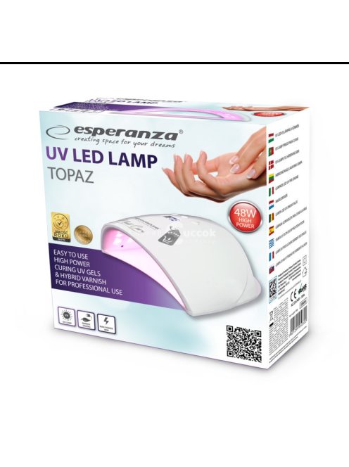 ESPERANZA TOPAZ UV LED lámpa műkörömhöz
