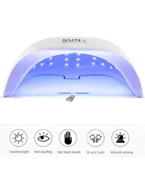Sun X Műkörmös UV lámpa, 36 LED-es, 54W