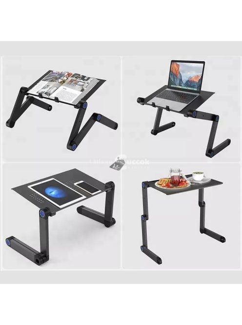 Univerzális laptoptartó, maximum 17 laptopokhoz