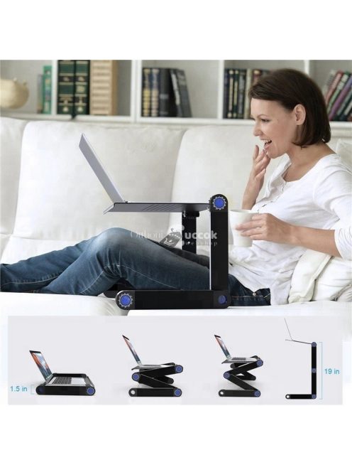 Univerzális laptoptartó, maximum 17 laptopokhoz