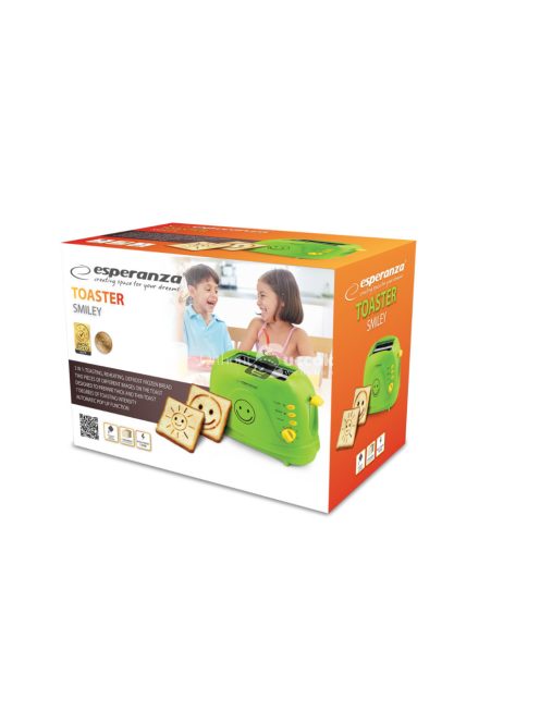 Esperanza Multifunkciós kenyérpirító képpel