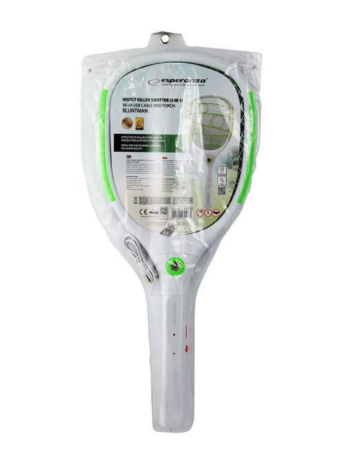 Elektromos légycsapó zseblámpával Esperanza