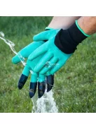 Strapabíró kerti ültetőkesztyű erősített ásókarmokkal