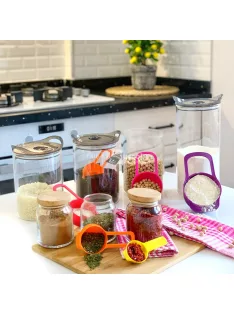 Herzberg 5 az 1-ben mérőkanál készlet