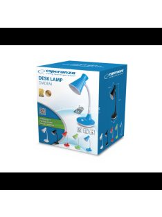 Esperanza Diadem Asztali lámpa E27 fehér