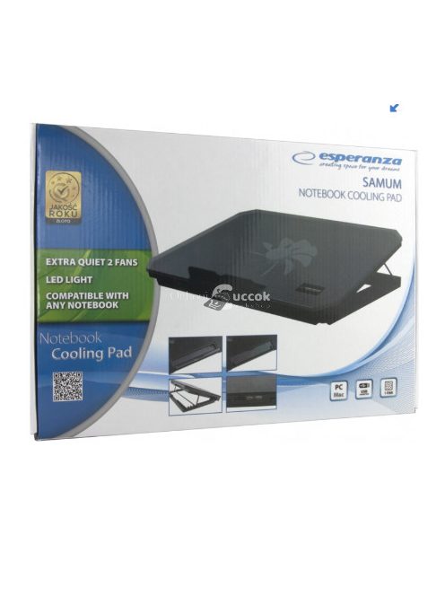 Esperanza Samum Notebook Hűtőpad 15.6